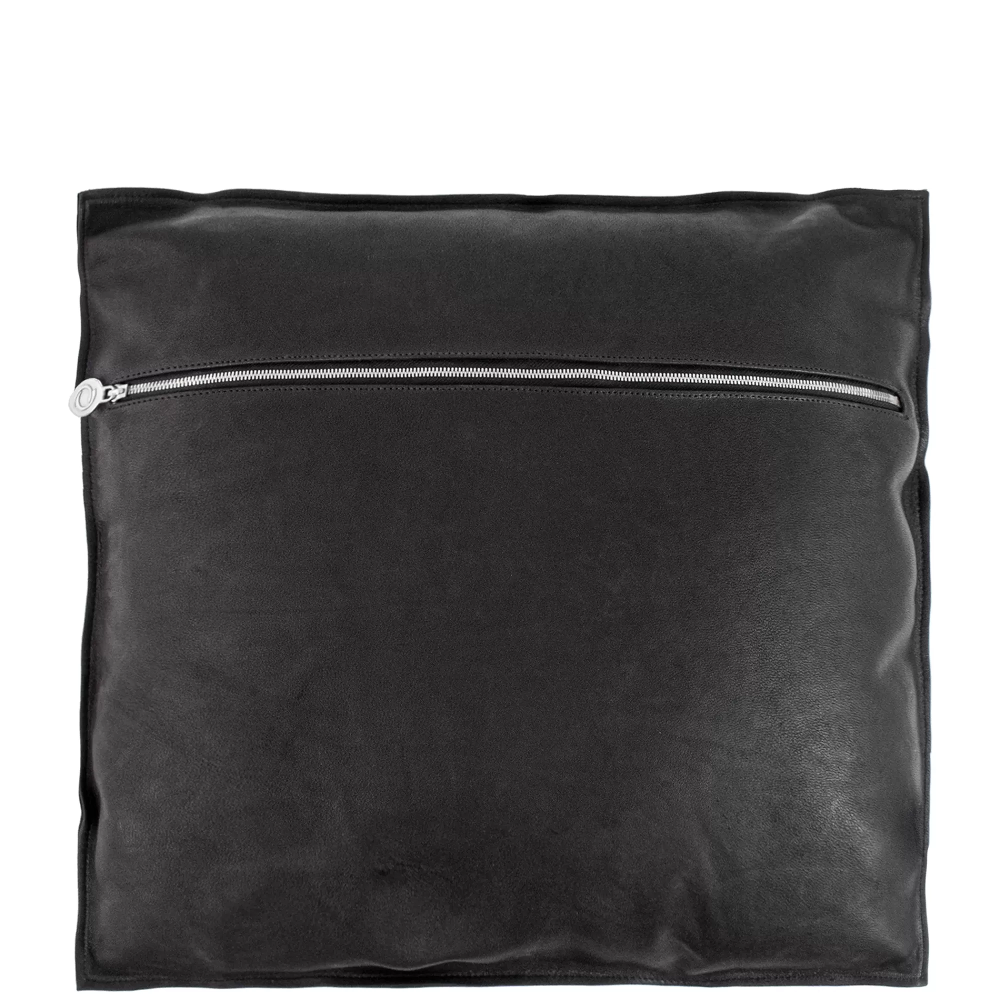 Calleen Cordero Corazon Pillow (Includes Pillow Insert) 20" X 20" Black Leatherw/Nickel Store