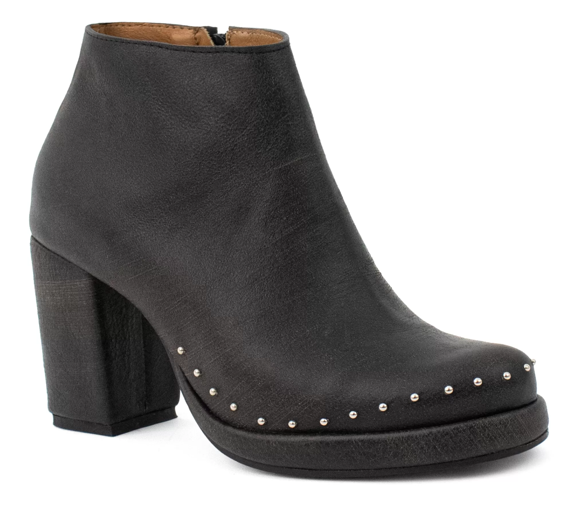Calleen Cordero Mavi Platform Boot Grey Polo w/ Nickel Art Store